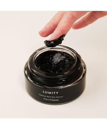 Shop Lumity 4-in-1 Cleanse - Nutrient-Rich Skin Saviour | Revitalizes Nourishes & Purifies with Charcoal Bamboo & Green Tea Extract | International Shipping Available - Buy Online on GoSupps.com