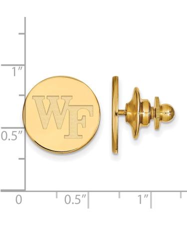 Gold Plated Wake Forest Cuff Links - Shop Now! - Buy Online on GoSupps.com