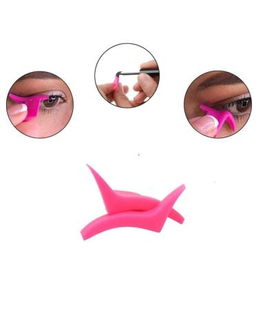 JUSTFOX 2er Set Eyeliner Wing Stamp - Perfect Cat Eye & Smokey Eyeshadow Aid for Effortless Makeup - Buy Online on GoSupps.com
