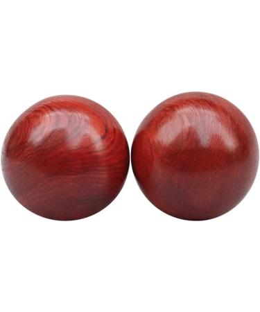 Solustre 6 StK Hand Exercise Meditation Balls - Wooden Massage & Fitness Tools for Wrist Health & Gymnastics - Buy Online on GoSupps.com