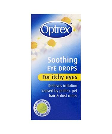 Optrex Soothing Eye Drops for Itchy Eyes 10 ml (Pack of 2)