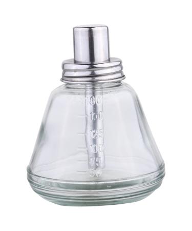 FRCOLOR FRCOLOR 180ml Sturdy Glass Bottle with Leak-Proof Aluminum Core for Makeup Remover