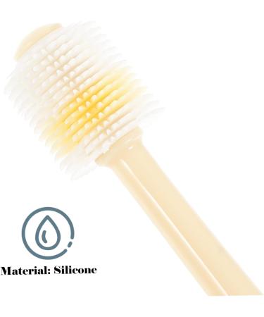 Gogogmy 360 Toothbrush Set - 2 Pieces Silicone Bristles for Ultimate Oral Care | International Shipping Available - Buy Online on GoSupps.com