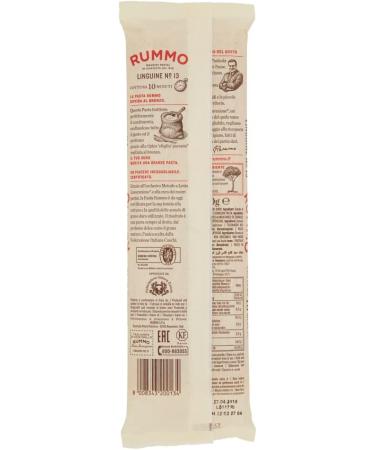  Italian Gourmet E.R. Rummo Linguine N. 13 Durum Wheat Semolina Pasta 500 g + Italian Gourmet Polpa di Pomodoro Box 400 g - Buy Online on GoSupps.com