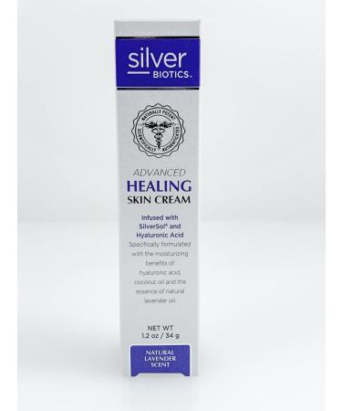 American Biotech Labs Advanced Healing Skin Cream - Natural Lavender Scent 1.2 oz - Buy Online on GoSupps.com