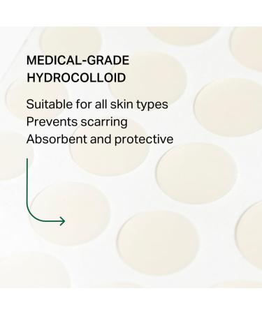 Y OUR Healing Acne Patches - Hydrocolloid Bandages for Pimple & Blackhead Removal | Effective Overnight Treatment Dots for Blemishes & Zits - Clear Skin Solution - Buy Online on GoSupps.com