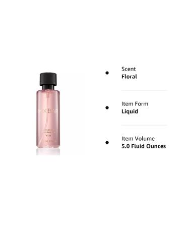 Rose Glass Hair & Spray Mist - Clean Vegan Body Spray & Hair Perfume for Women 5 fl oz (5 fl oz. Floral) - Buy Online on GoSupps.com