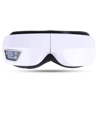 Eye massager with vibration and music for calming down eye mask massager massaging eye mask for relieving eye loads eye massager with heat suitable for home office and RE