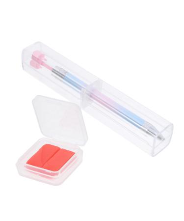 1 Set Nail Art Drill Pen Nail Art Calligraphy Pen Manicure Painting Pens Nail Dotting Pen Nail Art Paint Pen Dotting Pen for Manicure Rhinestone Pen Applicator Gems Picking Pen Abs minkissy