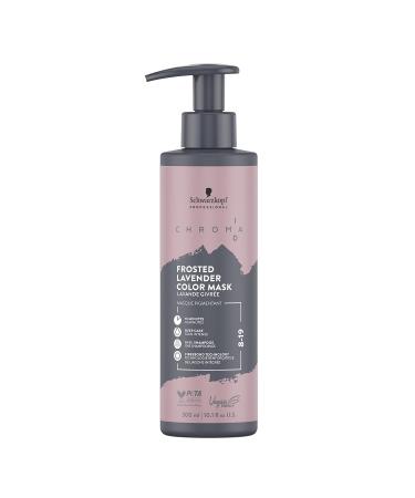 Schwarzkopf Professional CHROMA ID Semi Permanent Color Mask Mix Tone Color System Refreshing Toning Intense Care Deep Conditioning Vegan Formula 8-19 Frosted Lavender 300 ml
