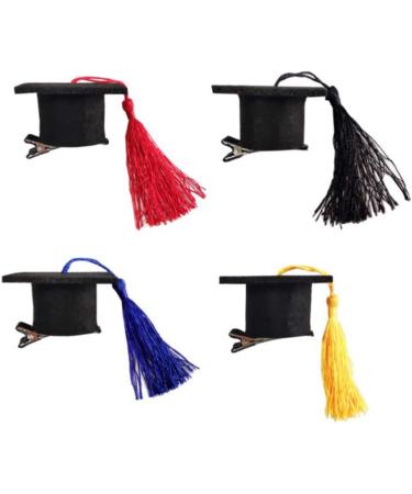 SOIMISS Graduation Hat Hair Clip - Mini Bachelor Cap Hairpins for Graduation Party Supplies - Buy Online on GoSupps.com