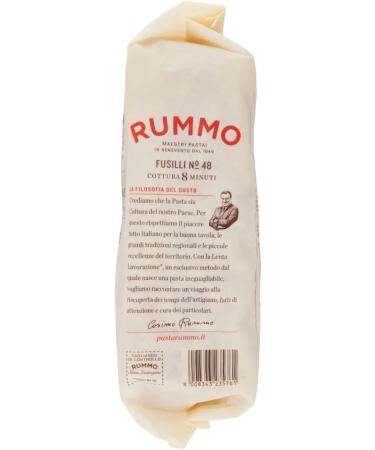  Italian Gourmet E.R. Rummo Fusilli No. 48 Pack of 4 durum wheat semolina pasta 1 kg + Italian Gourmet Polpa di Pomodoro 400 g - Buy Online on GoSupps.com