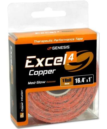Genesis Bowling Excel Copper Performance Tape Roll - Orange | Improve Your Bowling Game - Buy Online on GoSupps.com