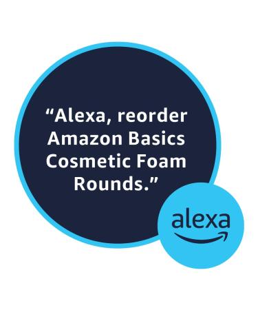 Amazon Basics Cosmetic Foam Rounds 12 Count - Gentle Makeup Remover Pads - Buy Online on GoSupps.com
