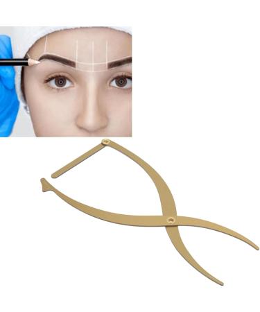 Eyebrow Measuring Ruler 3-Point Positioning Ruler Eyebrow Golden Ratio Caliper Microblading Grooming Stencil Shaper Permanent Eyebrow Measuring Tool for Student Brow Artists - Buy Online on GoSupps.com