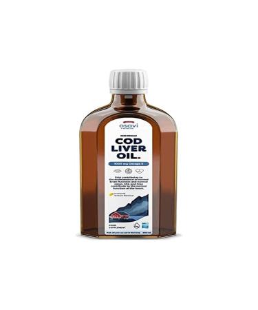 OSAVI Osavi Norwegian Cod Liver Oil 1000mg Omega 3 (Lemon) - 250 ml.