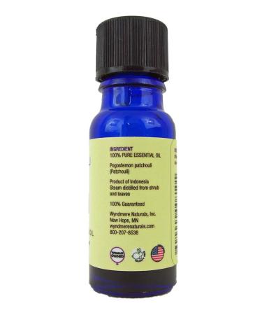 Wyndmere 100% Pure Patchouli Essential Oil - Therapeutic Quality 10ml for Diffuser - Made in USA | International Shipping Available - Buy Online on GoSupps.com