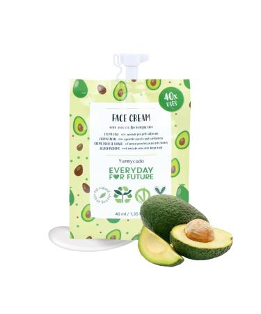 EVERYDAY FOR FUTURE Avocado Face Cream | Nourishing Avocado Face Cream | Vegan & Cruelty Free Face Cream | 99% Natural Face Cream with Avocado | 1.35 fl oz