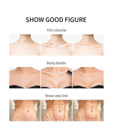 4 Pack Highlight Contour Stick Set - Face, Nose & Body Shading Makeup Pen - Buy Online on GoSupps.com