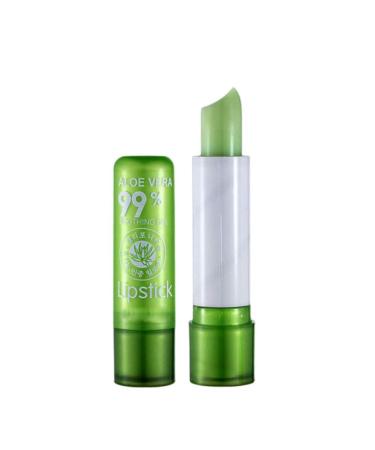 Allbesta Aloe Vera 99% Natural Lipstick Lip Balm Temperature Color Changing Color Change 1#