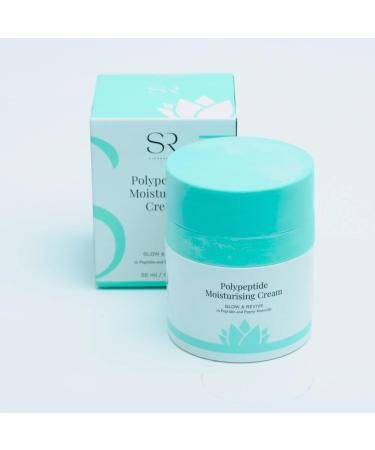 BioMiracle Sienna Rose Polypeptide Moisturizing Cream Glow & Revive 10 Peptides and Pygmy Waterlily 50 ml / 1.69 fl oz Polypeptide Cream