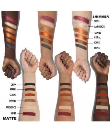Ccolor Cosmetics Neutrals 24-Color Eyeshadow Palette - Matte Shimmer Metallic & Glitter - Highly Pigmented Long-Wearing Easy-to-Blend Eye Makeup Kit for Stunning Looks - Buy Online on GoSupps.com
