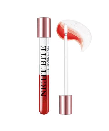 Huxibai Lip oil Lip gloss Long-lasting natural shine without ointment with ideal hydration for pre-makeup preparation and use
