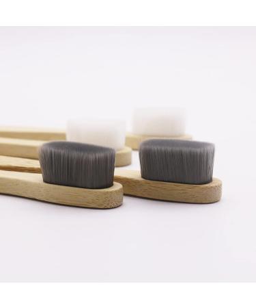 Clypolly Extra Soft Sensitive Gum Bamboo Toothbrush | 20000 Soft Floss Bristles | Ideal for Fragile Gums, Braces, Dentures, Pregnant, Elderly - Buy Online on GoSupps.com