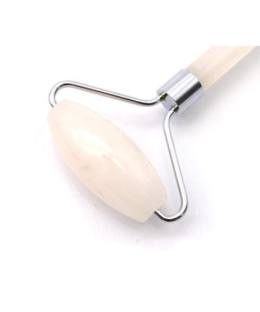 Buy Nature Jade Roller | Face & Neck Massage Tool | Anti-Wrinkle & Aging Scraping Board | Pink Crystal Massager - International Shipping Available - Buy Online on GoSupps.com