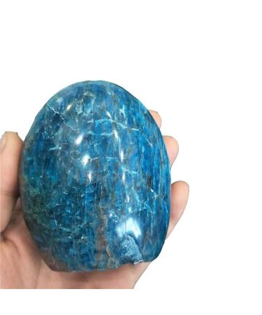 Natural Crystal Rough 500G-1000g Natural Raw Rock Crystal Gemstone Blue Apatite Rough Stone for Decoration 1pc Suitable for Home (Color : 930g-1000g 1pc)