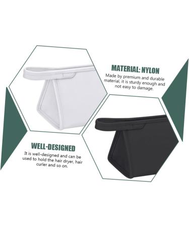 LIFKOME 2pcs Hair Dryer Storage Bag Hair Curling Iron Hair Dryer Bag Hair Curler Storage Bag Digital Miss - Buy Online on GoSupps.com