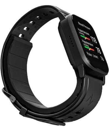 Health Tracker Smart Watch - Bluetooth Blood Pressure Heart Rate & Oxygen Monitor | Sleep & Step Tracker | iOS & Android App - Buy Online on GoSupps.com