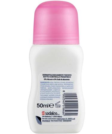  Italian Gourmet E.R. Lycia Girl Roll-on Deodorant 0% Alcohol and Aluminum Salts 12 x 50 ml + Polpa Italian Gourmet 400 g - Buy Online on GoSupps.com