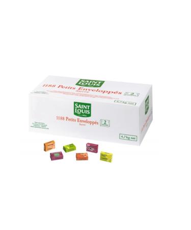 1188 Petit Envoloppées Sugar Lumps Saint Louis 3.7kg/Box - Offers of 1, 2 and 3 Boxes - Free Delivery France (1 box)