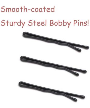 Dofash Bobby Pins Hair Pins Steel Hair Clips 3.5 cm / 1.38 Inch Hair Accessories Metal Pins for Women (Brown) - Buy Online on GoSupps.com