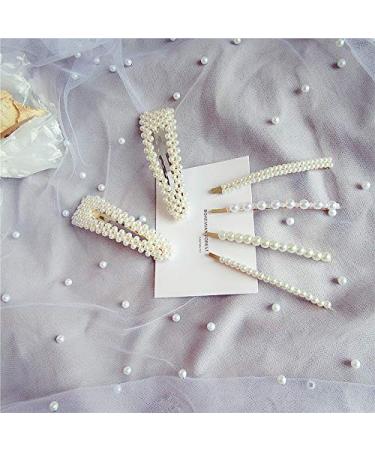 Elegant Wedding Hair Clip for Women | Topsaire Gold Pearl Glitter Accessories | Perfect for Oktoberfest Birthdays & Parties - Buy Online on GoSupps.com