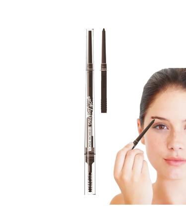 Eyebrow Pencil - Dual Ends Eyebrow Gel | Anti-Smudge Eyebrow Pencil Interchangeable Tip for Mother Kagrote Dark Brown