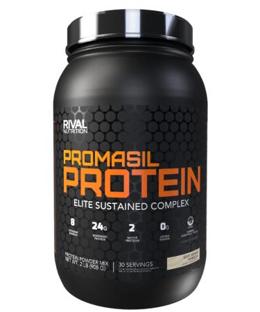 Rivalus Promasil Soft Serve Vanilla (8 Source) Sustained Blend W/Whey Isolate + Casein 2 Lbs 907 gram