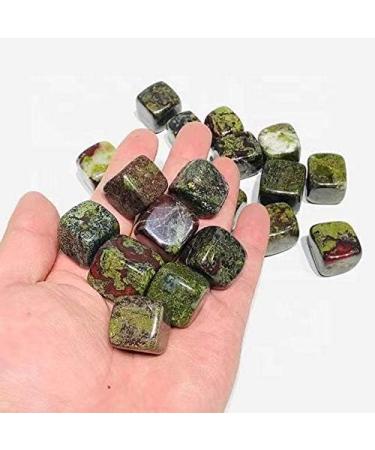 Polished Dragon Blood Stone Cube Natural Crystal Gravel Tumble Stones 10pc Chakra Reiki Balancing - Buy Online on GoSupps.com