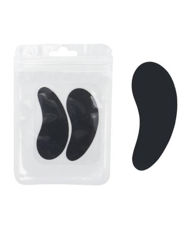 Reusable Eye Gel Patch Patches Silicone Lash Lift Cover Eyelash Extension Patch For Sensitive Skin During Eyelash Perm Lamination or Lash Extensions Remover (Black)