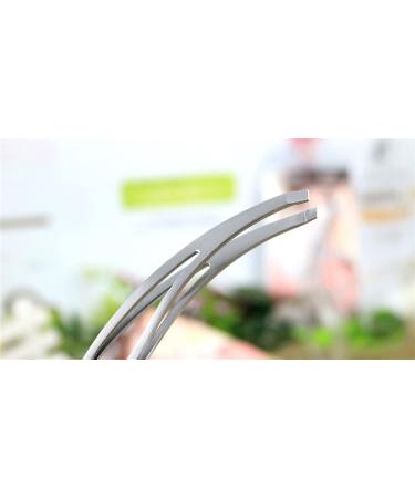 ZzzaNa Eyebrow Tweezers Eyebrows Tweezer Stainless Steel Threading Knife Eyebrow Clip to Bevel Defeathering Tweezers Tweezers - Buy Online on GoSupps.com
