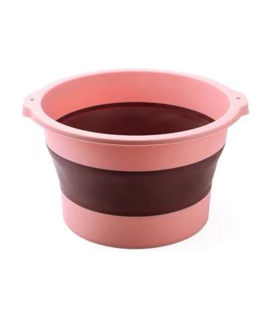Bassin De Bain De Pieds Baignoire De Trempage De Pieds Pliable Bain De Pieds De Grande Capacit Avec Soulagement de la Douleur Peu Encombrant Pour les Pieds Secs Et Fissur s P dicure(rose)