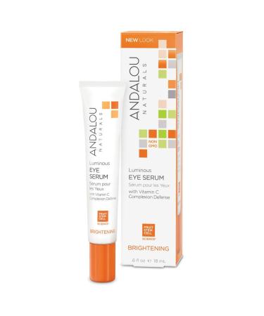 Andalou Naturals Luminous Eye Serum Brightening - 0.6 Fl Oz