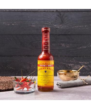 Linghams Sauce Pick N Mix - Choose From 6 Flavours | C Ginger Garlic Chilli Original Chilli Extra Hot Chilli Sriracha | 3 Pack (280ml each) - Perfect Sauce Gift Set for Sauce Lovers - Buy Online on GoSupps.com