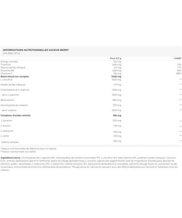 BioTechUSA Black Blood NOX+ Ruby Berry 330g - Buy Online on GoSupps.com