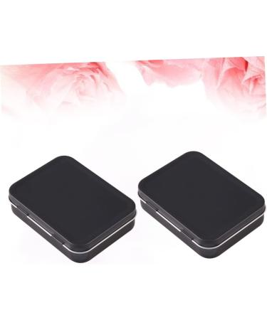 NUOBESTY 8pcs Box Jewelry Boxes Black Metal Food Container Candy Tin Mini Rectangular Tin Candy Box Rectangle Size 2 Black - Buy Online on GoSupps.com