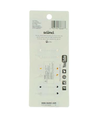 Scunci No-Slip Grip Mini Octopus Jaw Clips - 6 Count (Pack of 2) - Buy Online on GoSupps.com