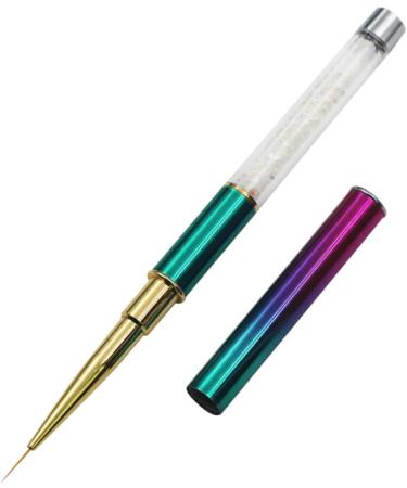 minkissy Pens art polish pens paint marker Art Pen art tool painting pens dotting pen Crystal Pen art brush marker pen draw flowers Manicure Pen Size 2 As Shown - Buy Online on GoSupps.com