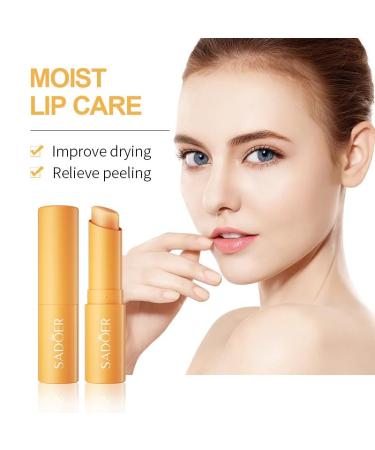 Vitamin C Lip Balm - Moisturizes & Plumps Lips | 2.7g | International Shipping Available - Buy Online on GoSupps.com