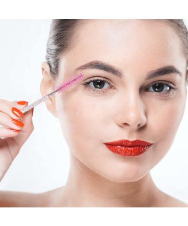 SWKJ 60 PCS Disposable Eyelash Brushes Eyebrow Spoolies Mascara Wands - Crystal Pink | Lash & Brow Applicator Brushes for Makeup Tools - Buy Online on GoSupps.com